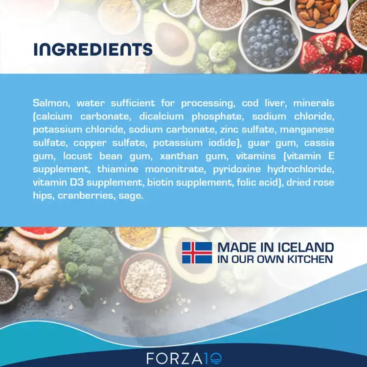 Forza10 Legend Skin Icelandic Fish Recipe Grain-Free Canned Dog Food - Image 4