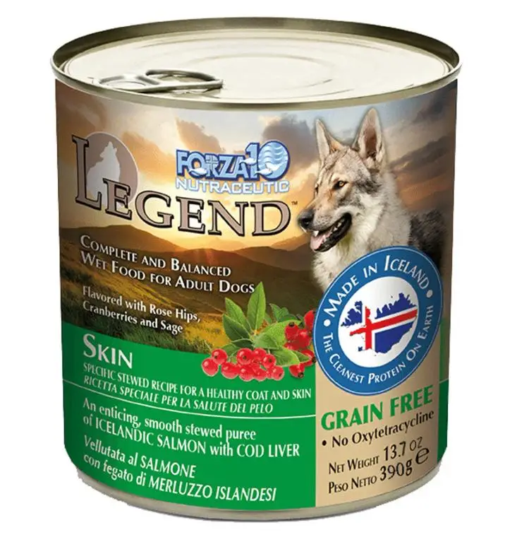 Forza10 Legend Skin Icelandic Fish Recipe Grain-Free Canned Dog Food